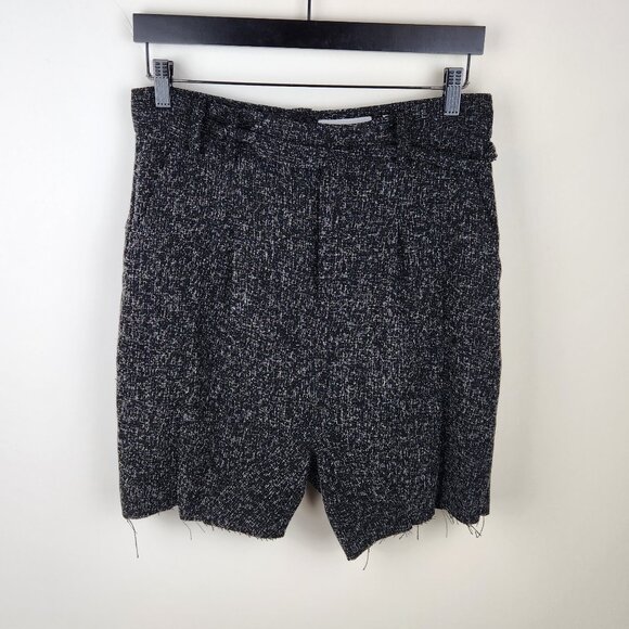 CH. Chapter High Rise Tweed Trouser Shorts sz 29 *DIY cutoffs see pics* - Picture 1 of 12
